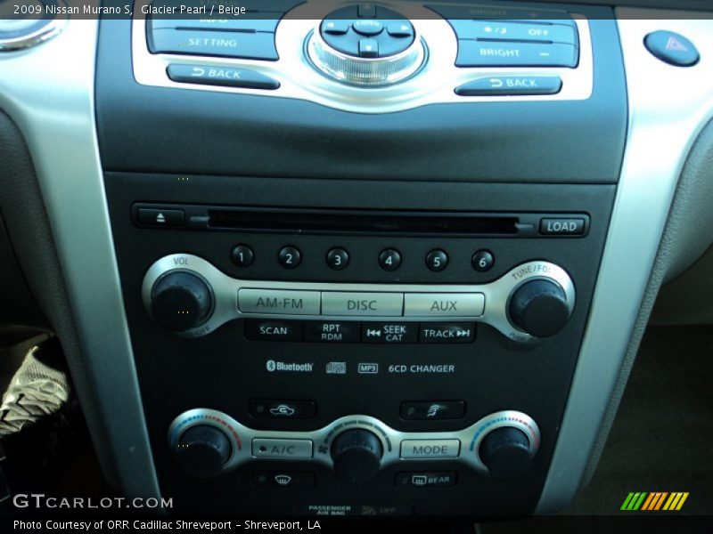 Glacier Pearl / Beige 2009 Nissan Murano S