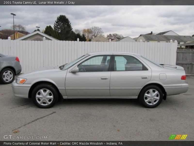 Lunar Mist Metallic / Gray 2001 Toyota Camry LE