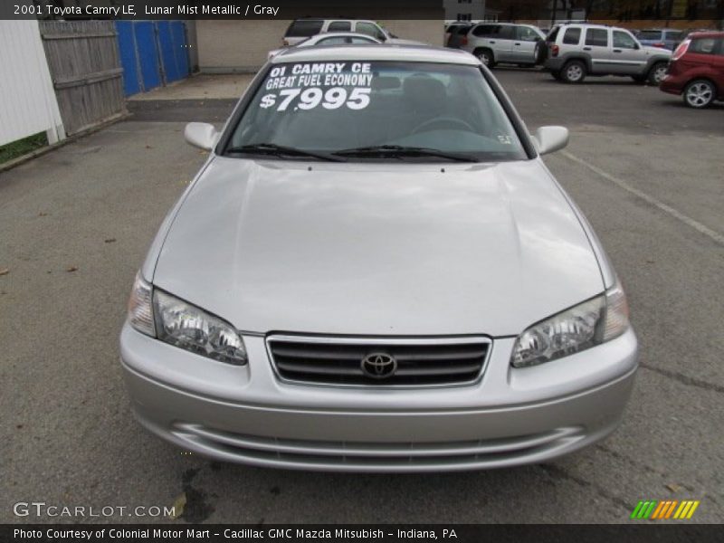 Lunar Mist Metallic / Gray 2001 Toyota Camry LE