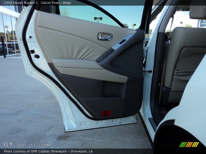 Glacier Pearl / Beige 2009 Nissan Murano S