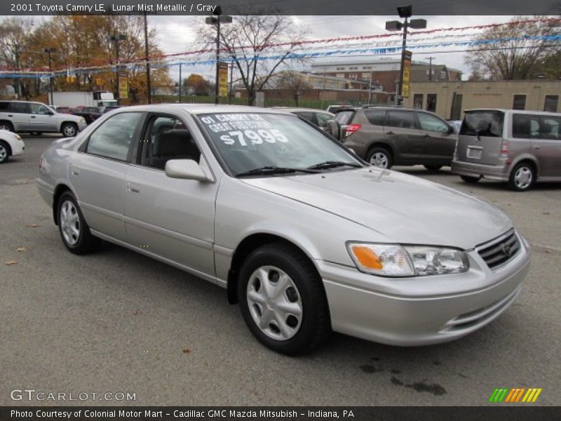 Lunar Mist Metallic / Gray 2001 Toyota Camry LE