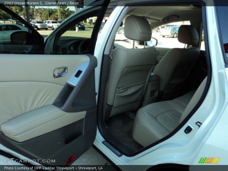 Glacier Pearl / Beige 2009 Nissan Murano S