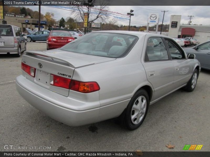 Lunar Mist Metallic / Gray 2001 Toyota Camry LE