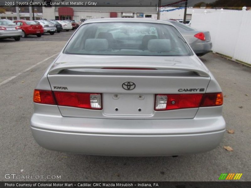 Lunar Mist Metallic / Gray 2001 Toyota Camry LE