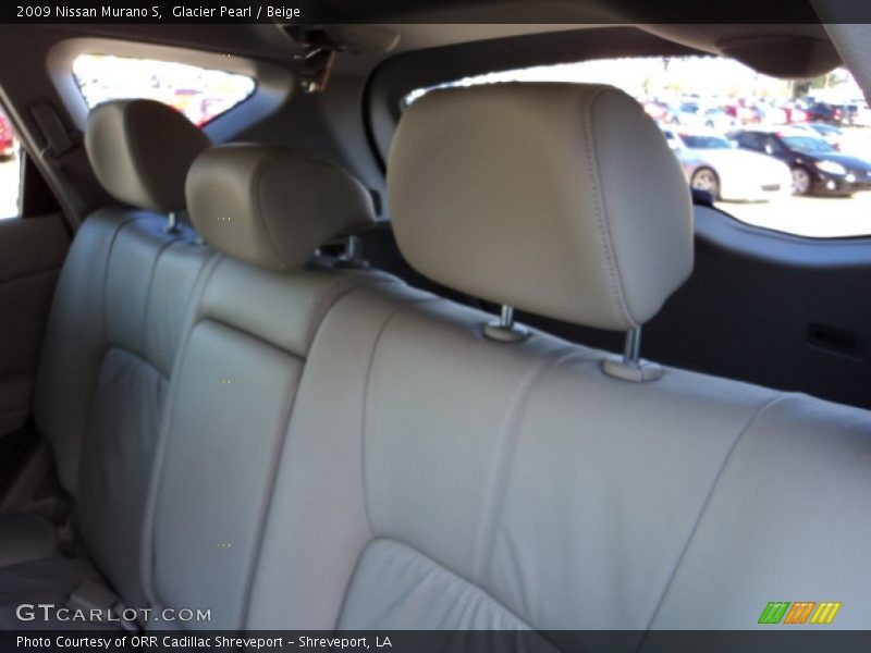 Glacier Pearl / Beige 2009 Nissan Murano S