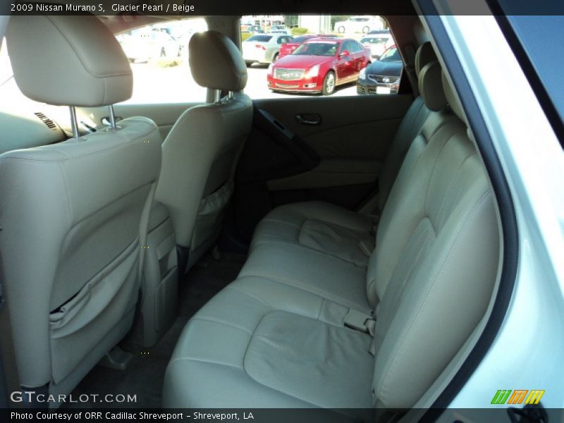Glacier Pearl / Beige 2009 Nissan Murano S