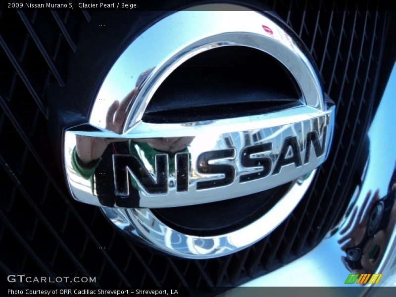 Glacier Pearl / Beige 2009 Nissan Murano S