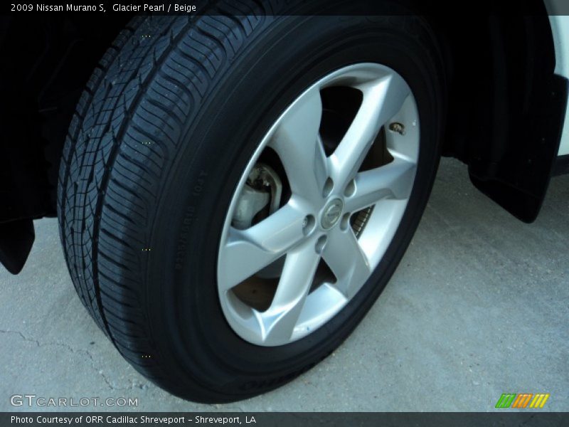 Glacier Pearl / Beige 2009 Nissan Murano S