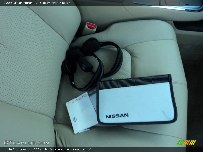 Glacier Pearl / Beige 2009 Nissan Murano S