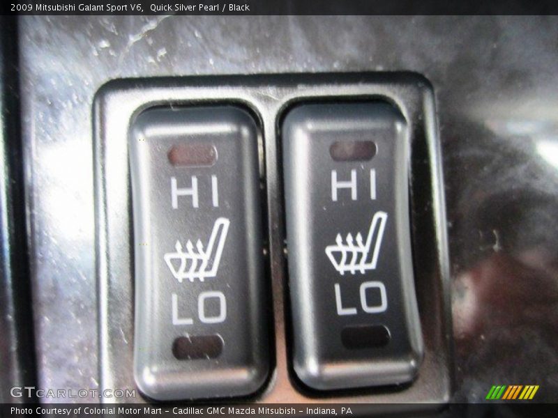 Quick Silver Pearl / Black 2009 Mitsubishi Galant Sport V6