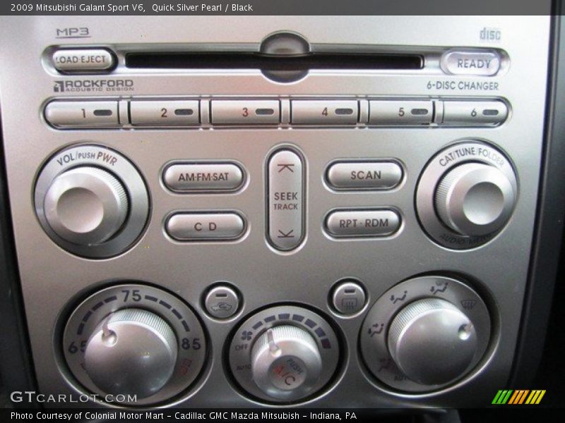 Controls of 2009 Galant Sport V6