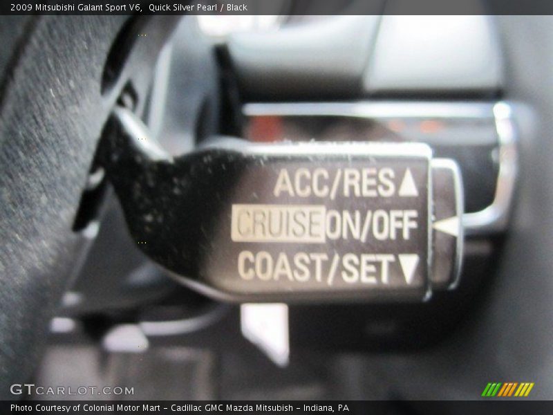 Quick Silver Pearl / Black 2009 Mitsubishi Galant Sport V6