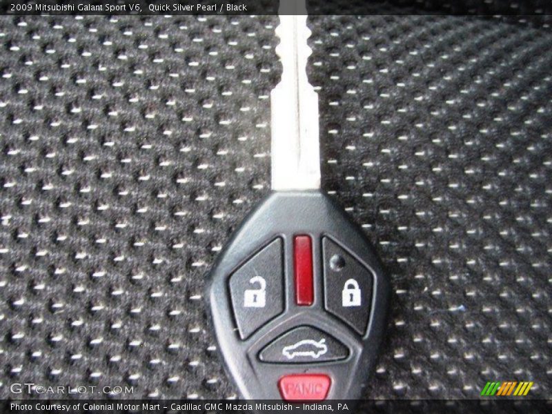 Keys of 2009 Galant Sport V6