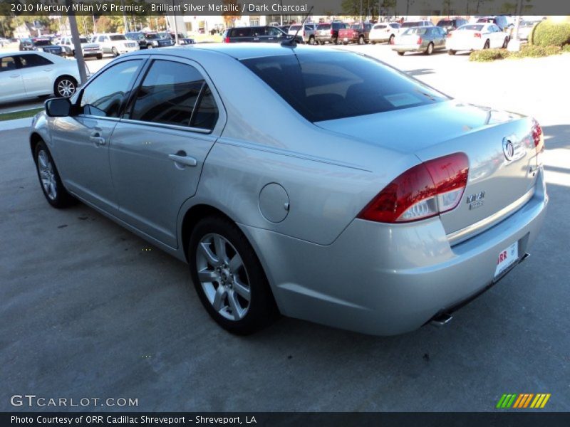 Brilliant Silver Metallic / Dark Charcoal 2010 Mercury Milan V6 Premier