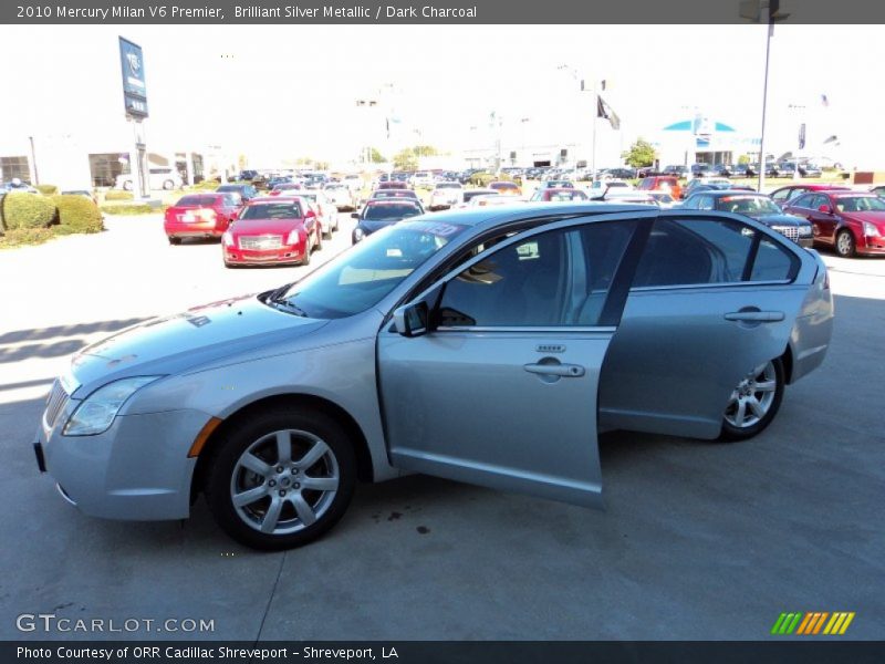 Brilliant Silver Metallic / Dark Charcoal 2010 Mercury Milan V6 Premier