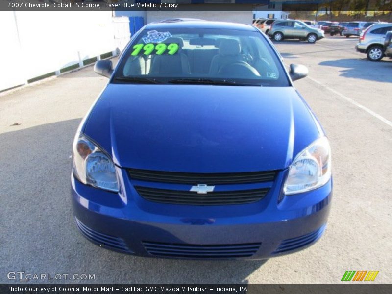 Laser Blue Metallic / Gray 2007 Chevrolet Cobalt LS Coupe