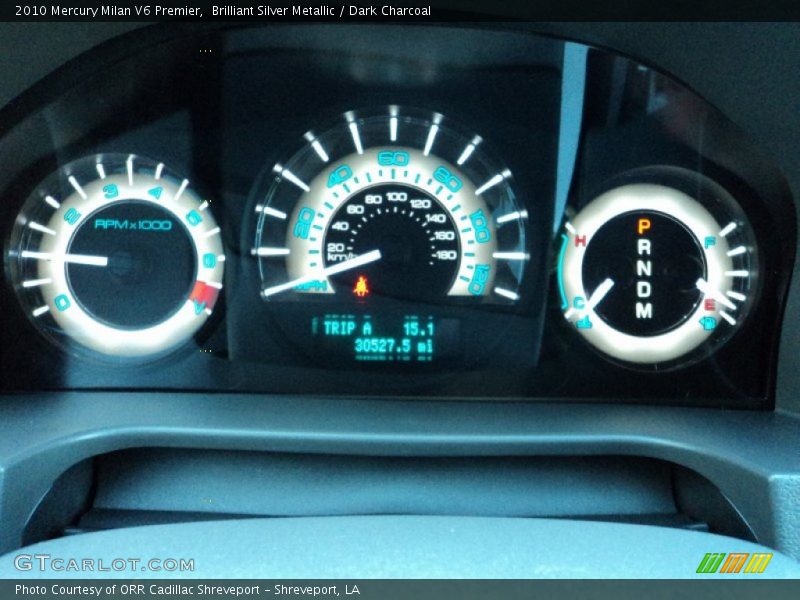 Brilliant Silver Metallic / Dark Charcoal 2010 Mercury Milan V6 Premier