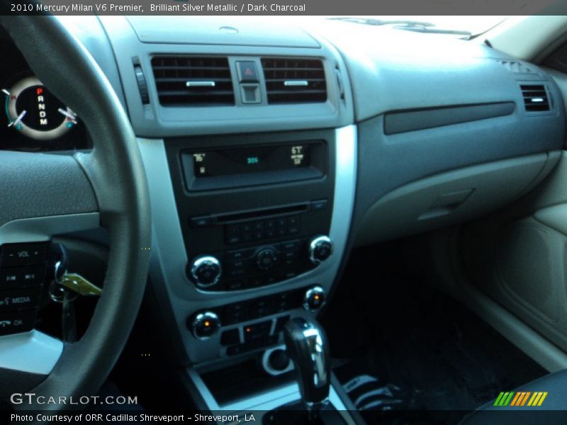Brilliant Silver Metallic / Dark Charcoal 2010 Mercury Milan V6 Premier