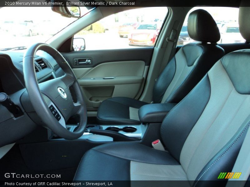 Brilliant Silver Metallic / Dark Charcoal 2010 Mercury Milan V6 Premier
