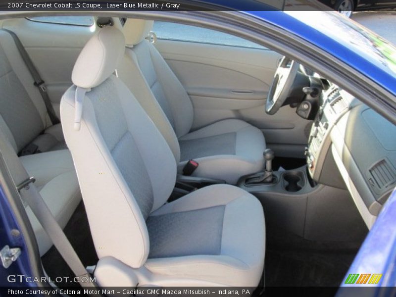 Laser Blue Metallic / Gray 2007 Chevrolet Cobalt LS Coupe