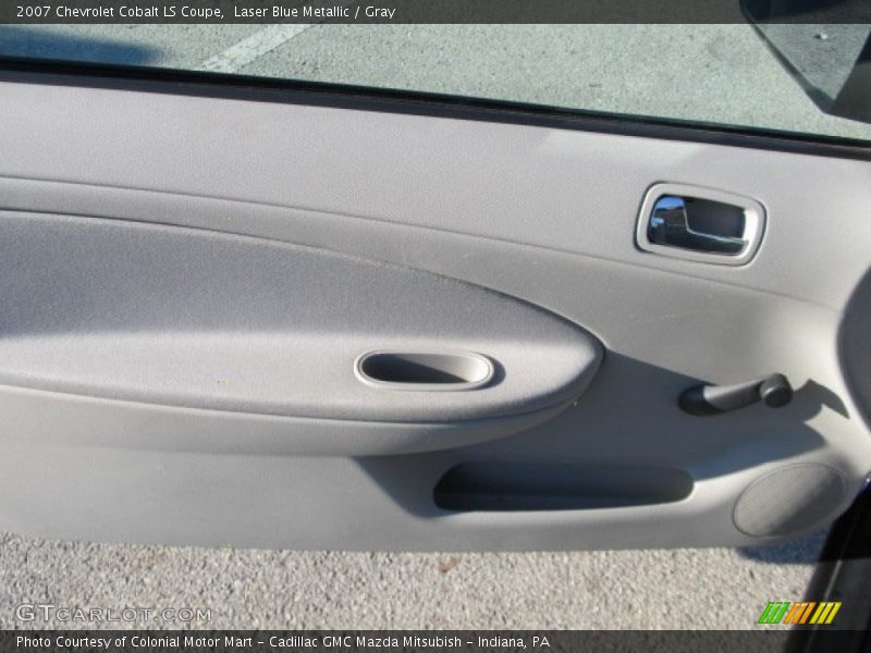 Laser Blue Metallic / Gray 2007 Chevrolet Cobalt LS Coupe