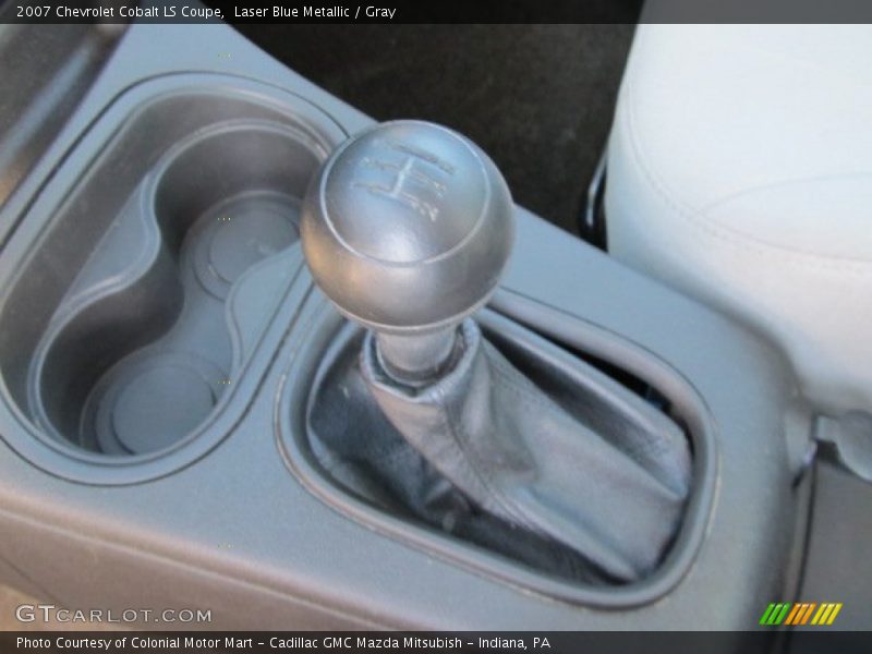 Laser Blue Metallic / Gray 2007 Chevrolet Cobalt LS Coupe