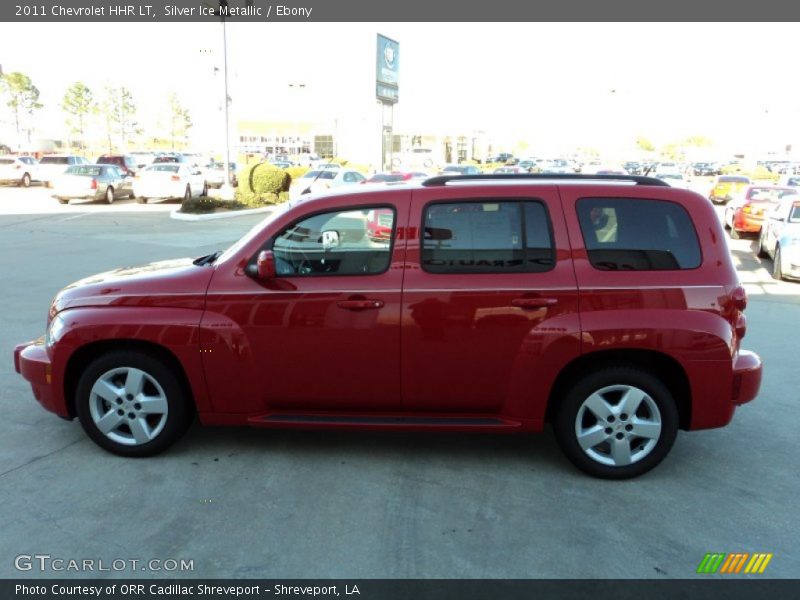 Silver Ice Metallic / Ebony 2011 Chevrolet HHR LT