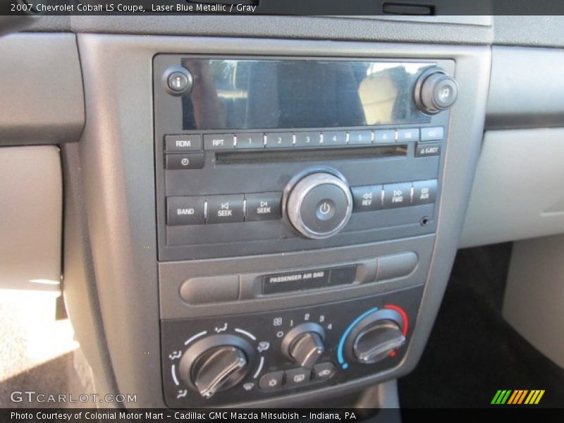 Laser Blue Metallic / Gray 2007 Chevrolet Cobalt LS Coupe