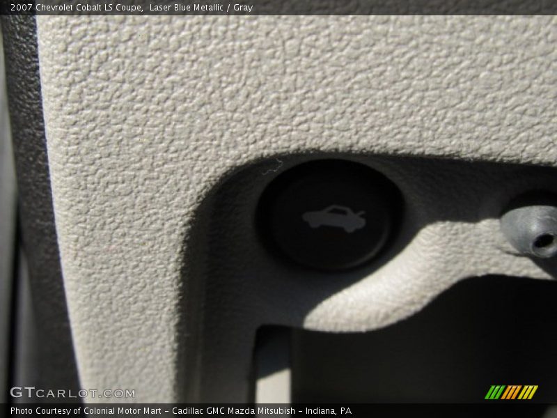 Laser Blue Metallic / Gray 2007 Chevrolet Cobalt LS Coupe