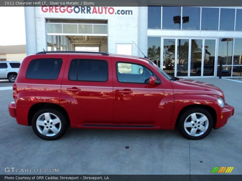 Silver Ice Metallic / Ebony 2011 Chevrolet HHR LT