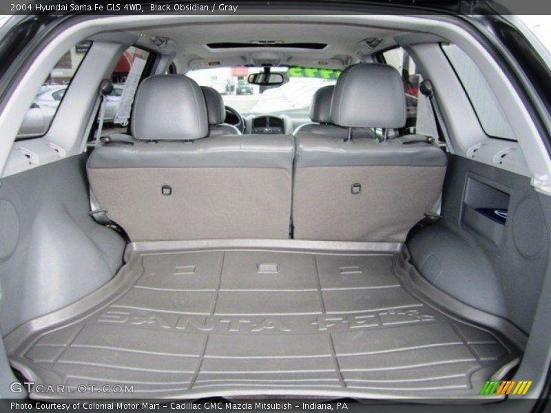 Black Obsidian / Gray 2004 Hyundai Santa Fe GLS 4WD