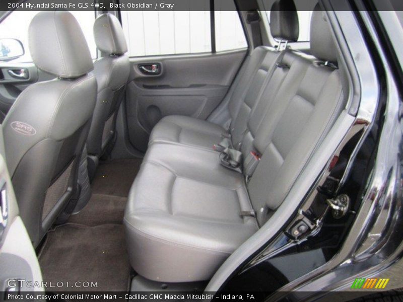 Black Obsidian / Gray 2004 Hyundai Santa Fe GLS 4WD