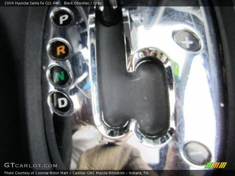 Black Obsidian / Gray 2004 Hyundai Santa Fe GLS 4WD