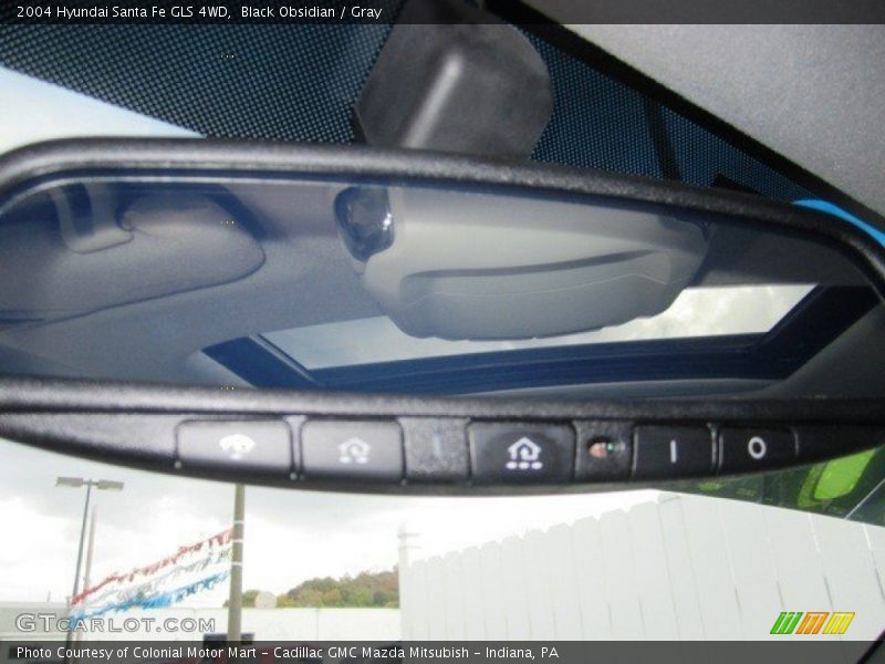 Black Obsidian / Gray 2004 Hyundai Santa Fe GLS 4WD