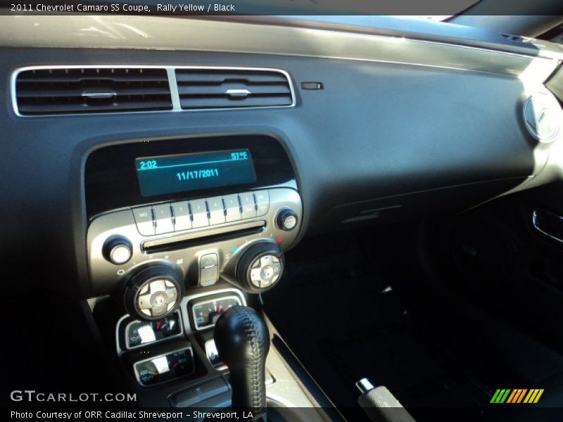 Rally Yellow / Black 2011 Chevrolet Camaro SS Coupe