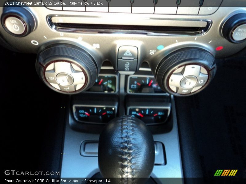 Rally Yellow / Black 2011 Chevrolet Camaro SS Coupe