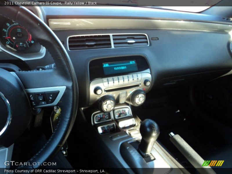 Rally Yellow / Black 2011 Chevrolet Camaro SS Coupe