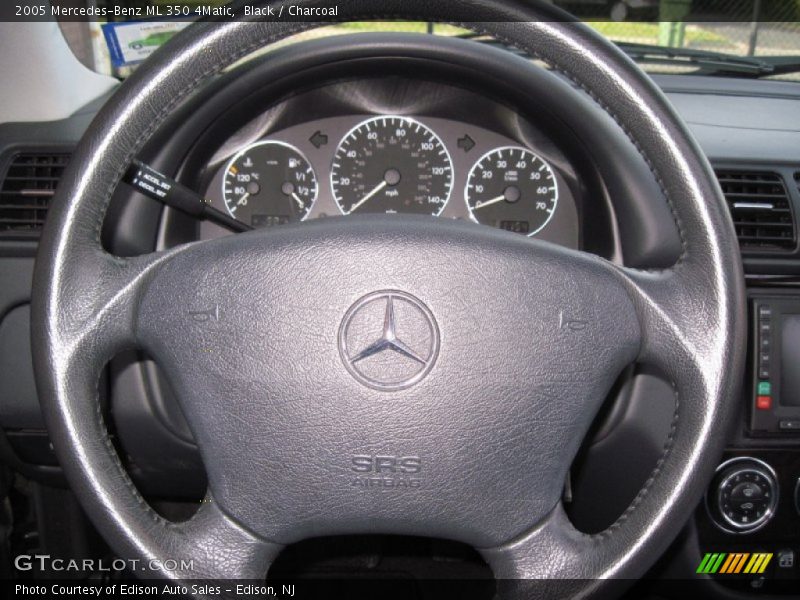 Black / Charcoal 2005 Mercedes-Benz ML 350 4Matic