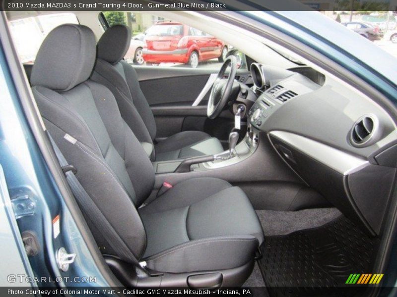 Gunmetal Blue Mica / Black 2010 Mazda MAZDA3 s Grand Touring 4 Door