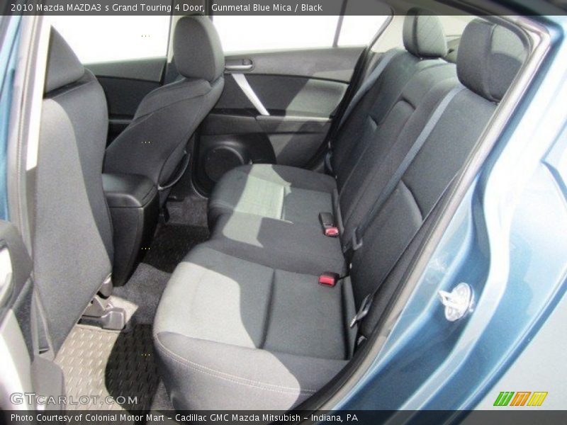 Gunmetal Blue Mica / Black 2010 Mazda MAZDA3 s Grand Touring 4 Door