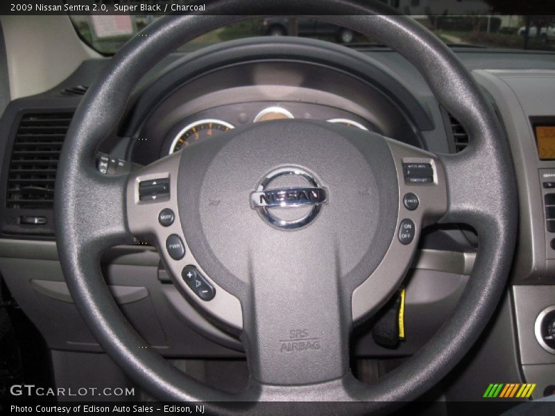 Super Black / Charcoal 2009 Nissan Sentra 2.0