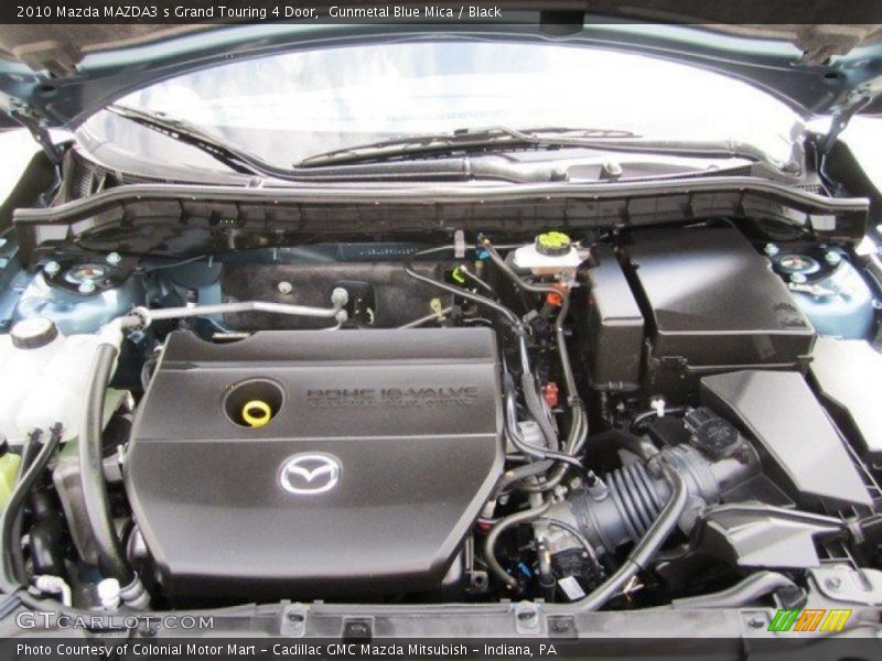 Gunmetal Blue Mica / Black 2010 Mazda MAZDA3 s Grand Touring 4 Door
