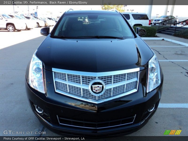 Black Raven / Ebony/Ebony 2012 Cadillac SRX Performance