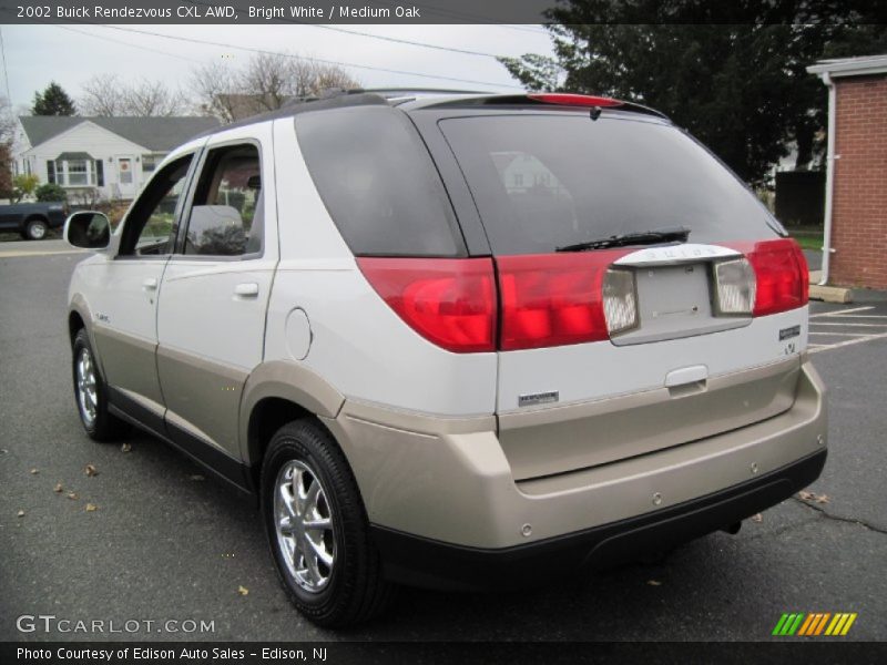 Bright White / Medium Oak 2002 Buick Rendezvous CXL AWD