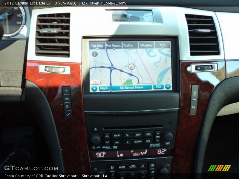Black Raven / Ebony/Ebony 2012 Cadillac Escalade EXT Luxury AWD