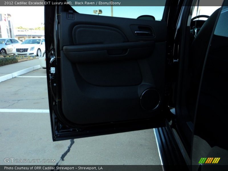 Black Raven / Ebony/Ebony 2012 Cadillac Escalade EXT Luxury AWD