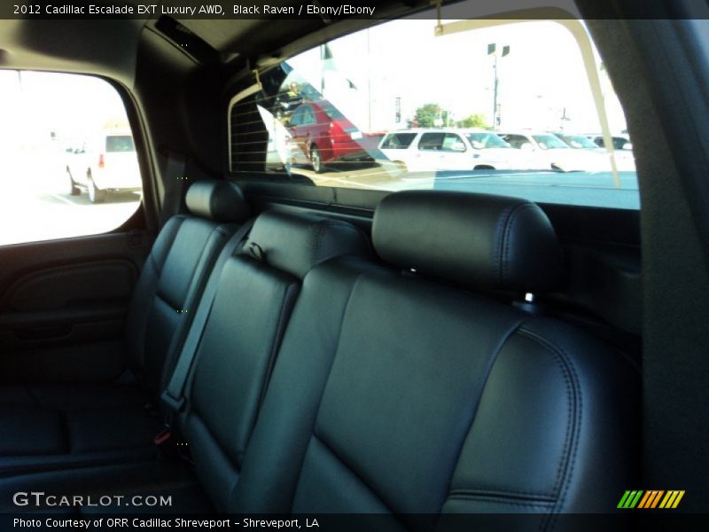 Black Raven / Ebony/Ebony 2012 Cadillac Escalade EXT Luxury AWD