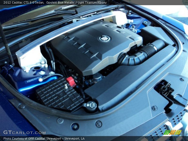 Opulent Blue Metallic / Light Titanium/Ebony 2012 Cadillac CTS 3.0 Sedan