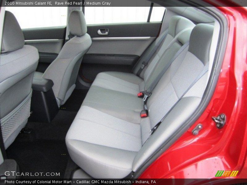 Rave Red Pearl / Medium Gray 2010 Mitsubishi Galant FE