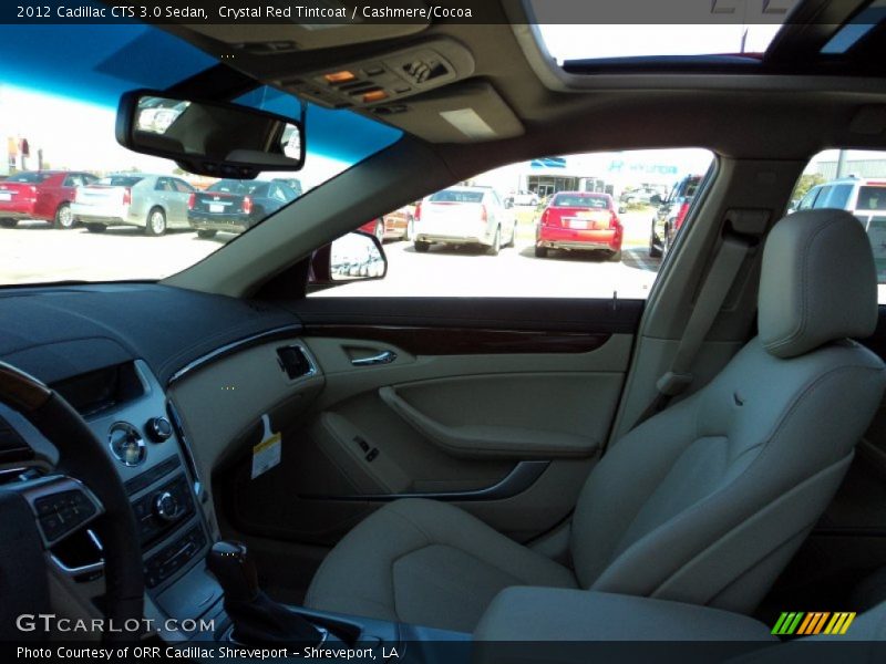 Crystal Red Tintcoat / Cashmere/Cocoa 2012 Cadillac CTS 3.0 Sedan